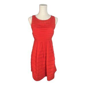 Anthropologie Eva Franco Tangelo Tiered Layered Sleeveless Dress Size 0